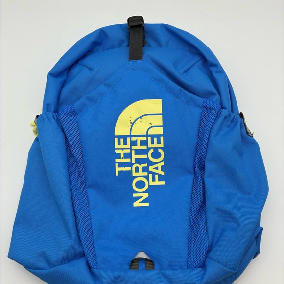 The North Face Other - The North Face Bright Blue Backpack with Yellow Logo